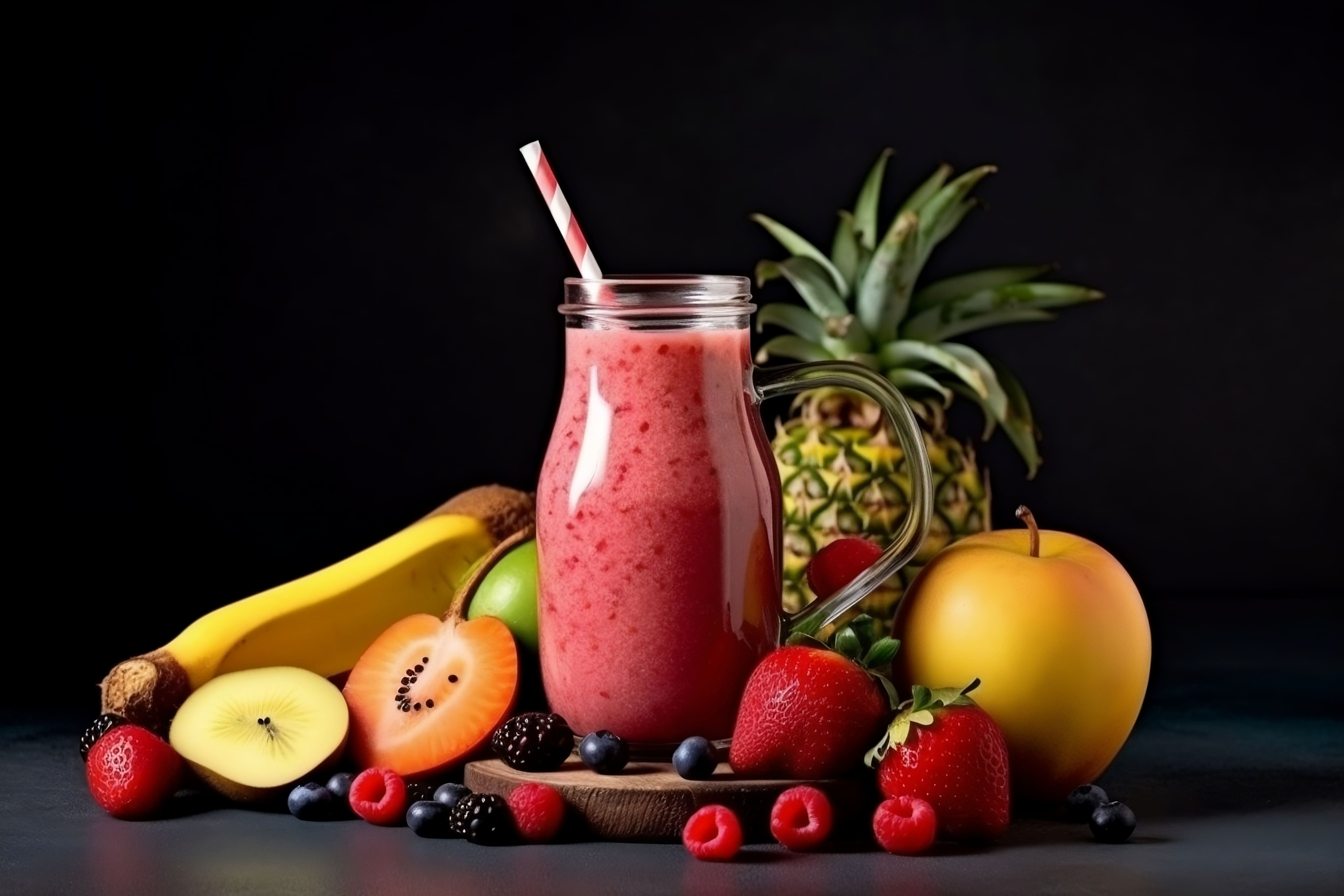 SMOOTHIE REFRESCANTE COM VITAMINA C